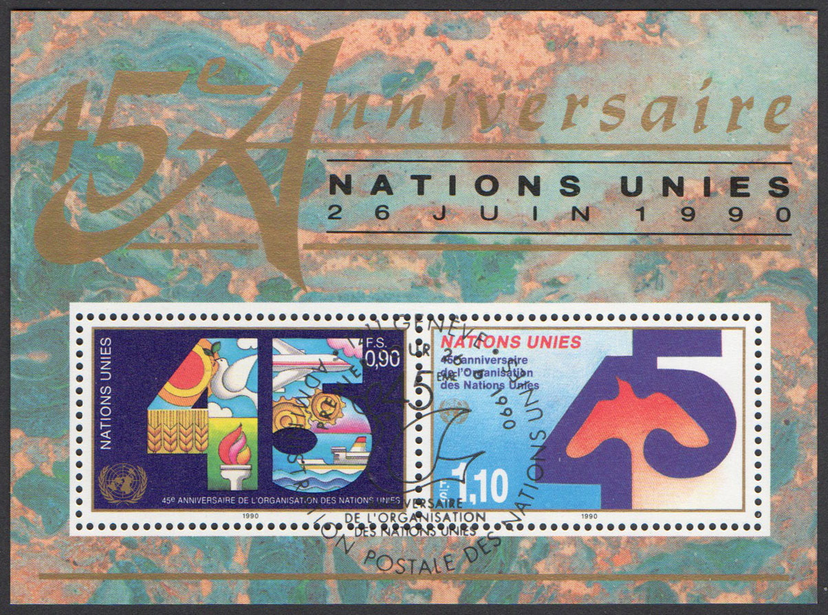 United Nations Geneva Scott 190 Used (A1-18)